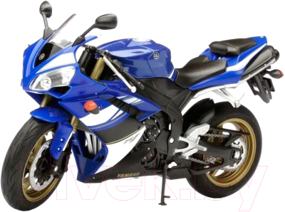 Масштабная модель мотоцикла Welly Yamaha YZF-R1 2008 / 12806PW (синий)