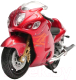 Масштабная модель мотоцикла Welly Suzuki Hayabusa / 12828PW (красный) - 