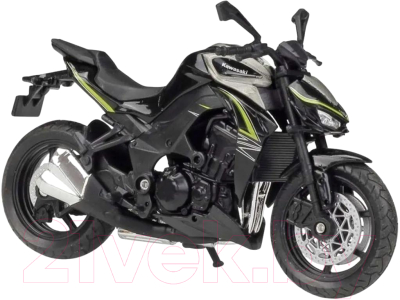 Масштабная модель мотоцикла Welly Kawasaki Z1000 R 2017 / 12846PW (черный)