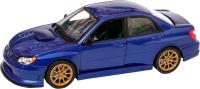 Масштабная модель автомобиля Welly Subaru Impreza WRX STI / 22487NS-W (синий) - 