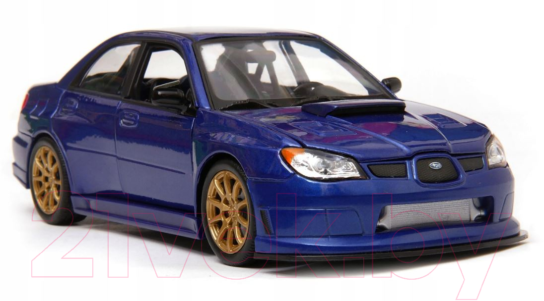 Масштабная модель автомобиля Welly Subaru Impreza WRX STI / 22487NS-W