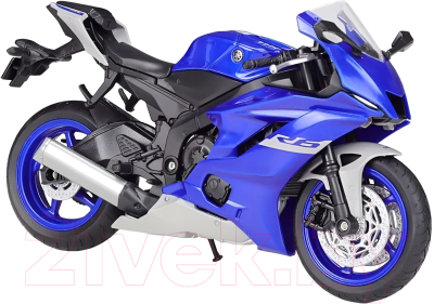 Масштабная модель мотоцикла Welly Yamaha YZF-R6 / 62201GW (синий)