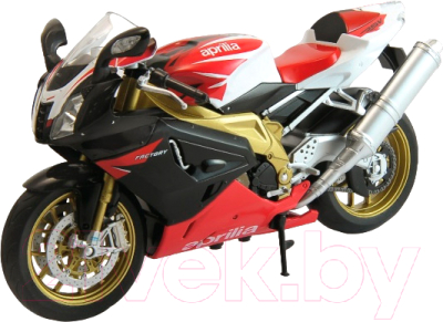 Масштабная модель мотоцикла Welly Aprilia RSV 1000 R Factory / 62808F-W (красный)