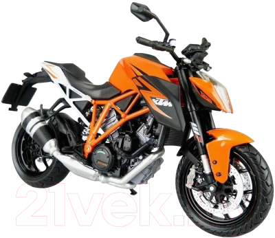 Масштабная модель мотоцикла Welly KTM 1290 Super Duke R / 62809W (оранжевый)