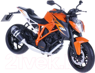 Масштабная модель мотоцикла Welly KTM 1290 Super Duke R / 62809W (оранжевый)