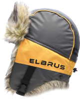 Шапка для охоты и рыбалки Huntsman Elbrus Hit Membrane (р-р 58-60, серый/банан) - 