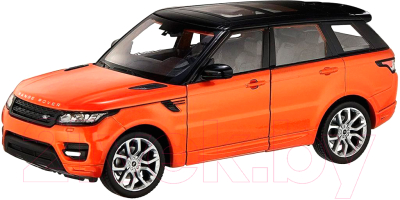 Масштабная модель автомобиля Welly Range Rover Sport / 24059W (оранжевый)