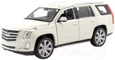 Масштабная модель автомобиля Welly Cadillac Escalade / 24084W (белый)