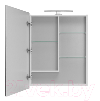 Шкаф с зеркалом для ванной Акватон Лондри 60 (1A278502LH010)