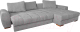 Миниатюра изображения товара Диван угловой Домовой Evento 4УСПЗм (Santos Light Grey)