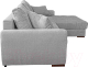 Миниатюра изображения товара Диван угловой Домовой Evento 4УСПЗм (Santos Light Grey)