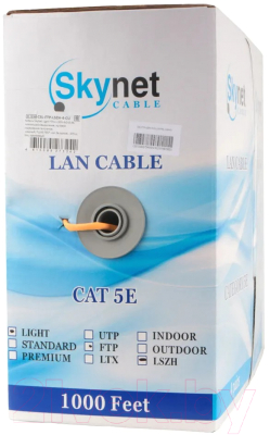 Кабель SkyNet CSL-FTP-LSZH-4-CU