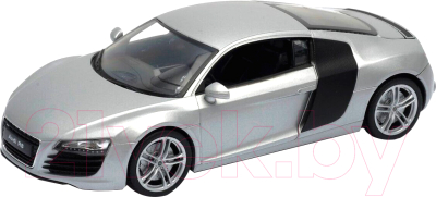 Масштабная модель автомобиля Welly Audi R8 Coupe / 22493W (серебристый)