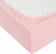 Простыня Milanika Розовый 160x200x20 (трикотаж) - 