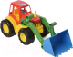 Трактор игрушечный Zebra Toys С ковшом / 15-5224-20 - 