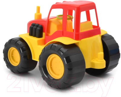 Трактор игрушечный Zebra Toys С прицепом / 15-5229