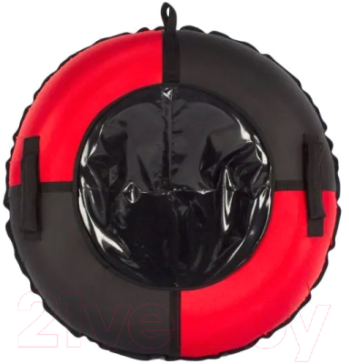 Тюбинг-ватрушка Snowstorm BZ-110 / W112934 (110см, черный/красным)