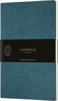 Записная книжка CASTELLI Harris Slate Blue / 0QN6NU-389 (32л, серый) - 