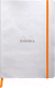 Записная книжка Rhodia Rhodiarama / 117451C (80л, серебряный) - 
