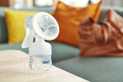 Набор для грудного вскармливания Philips AVENT Natural Comfort с бутылочкой для кормления / SCD255/05