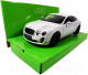 Миниатюра изображения товара Масштабная модель автомобиля Welly Bentley Continental Supersports / 24018W (белый)