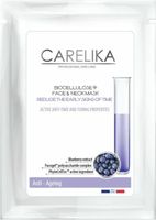 Маска для лица тканевая Carelika Biocellulose Face&Neck Mask Anti-Aging (18мл) - 