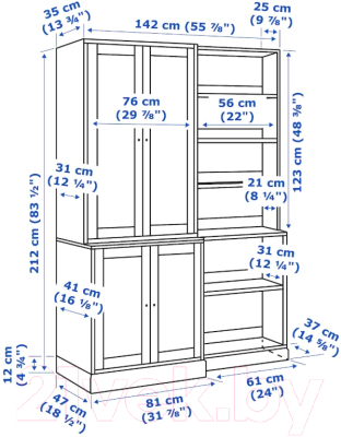 

Шкаф Ikea, Хавста 392.751.40