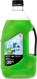 Жидкость стеклоомывающая Grass Antifrost -20C Green Apple / 110310 (4л)