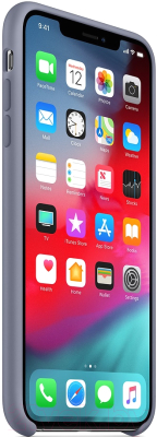Чехол-накладка Apple Silicone Case для iPhone XS Max Lavender Gray / MTFH2