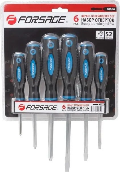 Набор отверток Forsage F-7006A(27176)