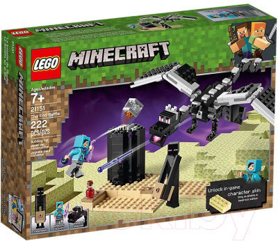Конструктор Lego Minecraft Последняя битва 21151