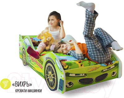 Стилизованная кровать детская Бельмарко Вихрь / 503