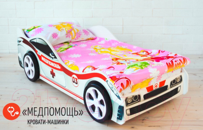 Стилизованная кровать детская Бельмарко Медпомощь / 523