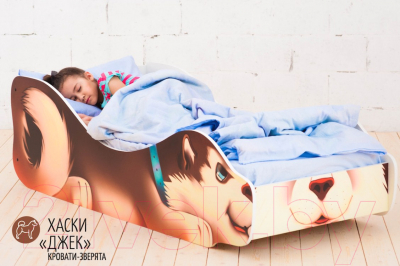 Стилизованная кровать детская Бельмарко Хаски Джек / 533