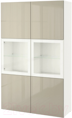 

Шкаф с витриной Ikea, Бесто 292.474.64