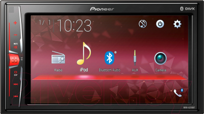 

Бездисковая автомагнитола Pioneer, MVH-A210BT