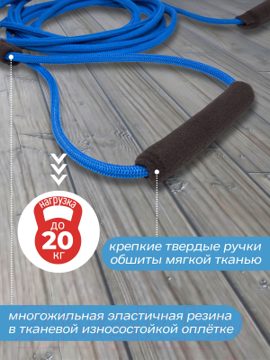 Эспандер Зубрава Лыжника / ЭПЛ2000 (синий)