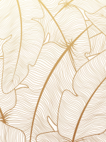 Фотообои листовые Vimala Векторные листья 19 (270x200) - 