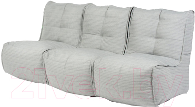 Бескаркасный диван Sled Лофт 3 рогожка 180х70х80 (белый)
