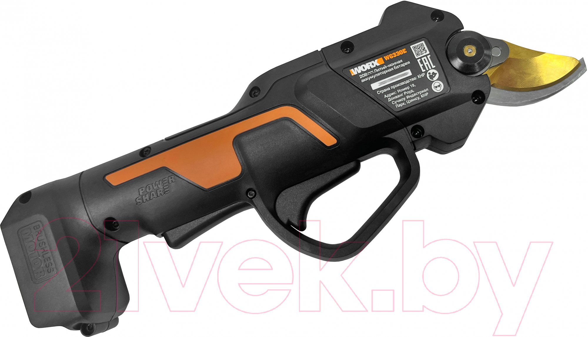 Секатор Worx WG330E.9