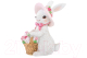 Миниатюра изображения товара Статуэтка Elan Gallery Кролик в шляпе / 210138 