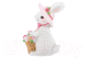 Миниатюра изображения товара Статуэтка Elan Gallery Кролик в шляпе / 210138 