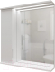 Шкаф с зеркалом для ванной Mixline Лайн 60 553010 (левый, с подсветкой) - 