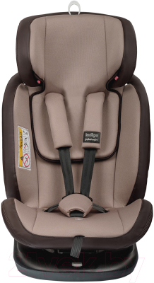 Автокресло INDIGO Advanced Isofix (бежевый/коричневый)