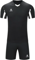 Футбольная форма Kelme Football Suit / 7351ZB1129-003 (2XL, черный) - 