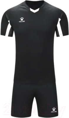 Футбольная форма Kelme Football Suit / 7351ZB1129-003 (4XL, черный)