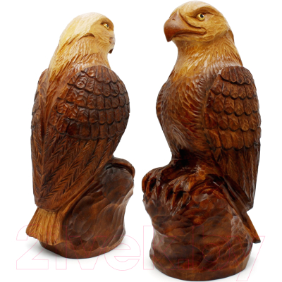Статуэтка Брестская Фабрика Сувениров Американский белый орлан / r_eagle (коричневый)