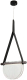 Потолочный светильник Kinklight Тэрро 07687-30.19(21) (черный/плафон прозрачный) - 