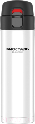 Термокружка Биосталь Crosstown NMU-W (420мл, полярный белый)