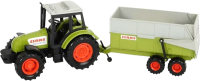 Трактор игрушечный Dickie Claas Ares с прицепом / 3736004 - 